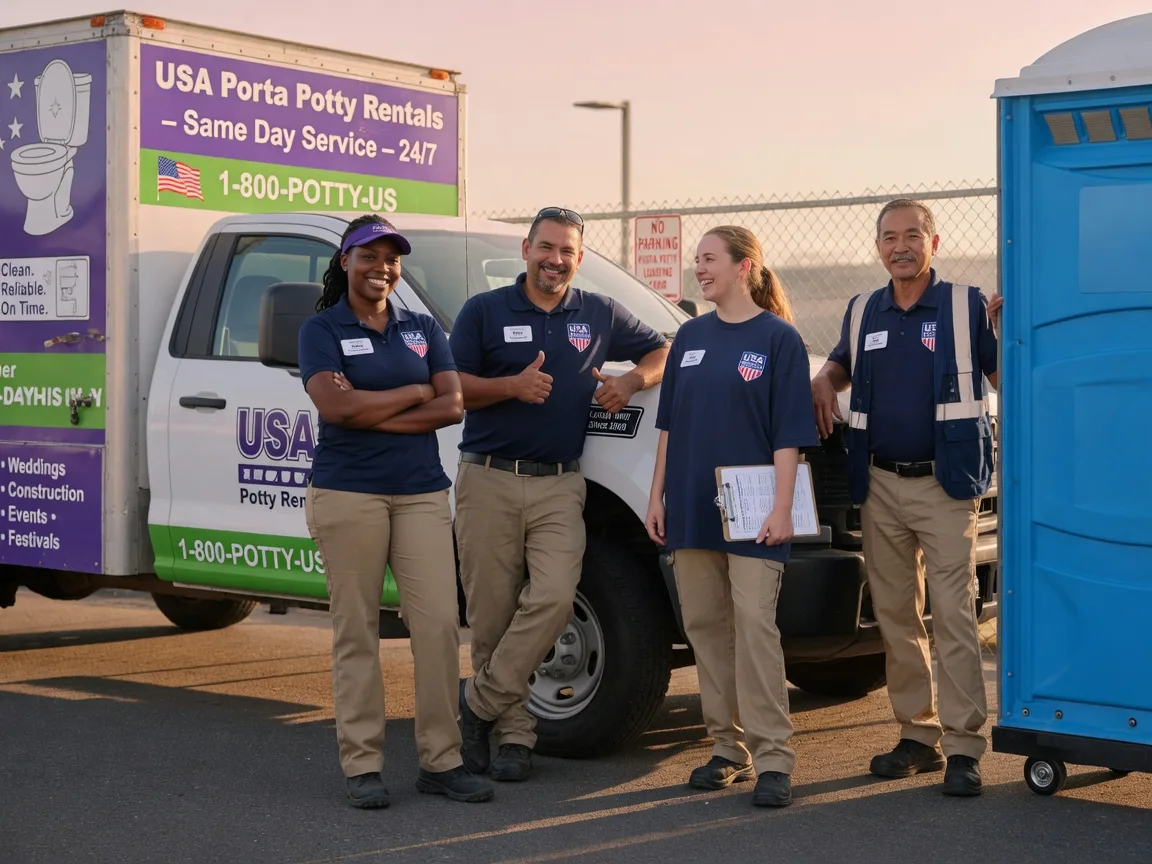 Porta Potty Rental company in Delaware, OH